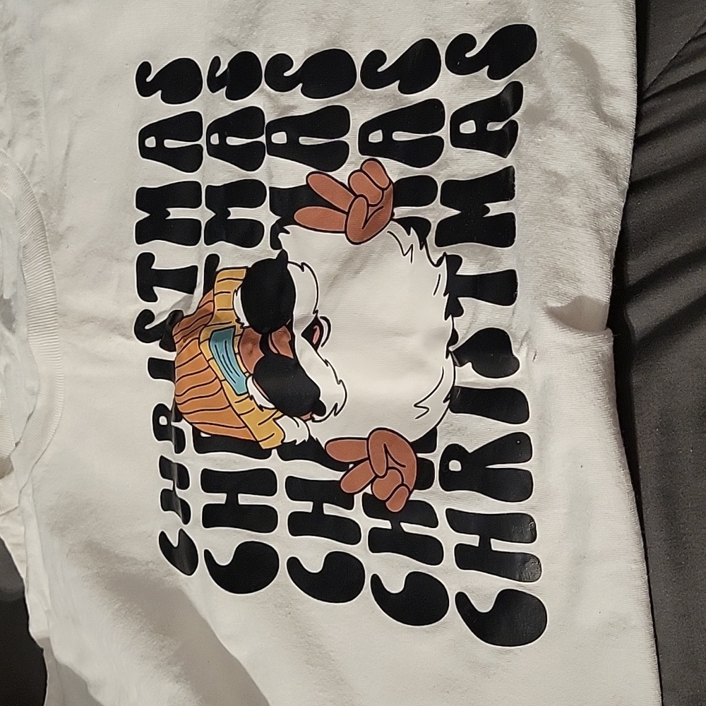 Brown Santa Christmas t-shirt